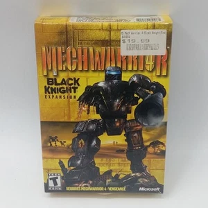MechWarrior 4 Black Knight Expansion PC Game Brand New Factory Sealed NIB - Picture 1 of 10