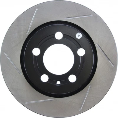 StopTech For Volkswagen R32 2004 Brake Rotor Sport Slotted Rear Driver Side - Image 1 of 4