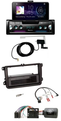 Pioneer DAB Bluetooth Lenkrad USB Autoradio für Skoda Fabia 5J 2007-2014 - Bild 1 von 4