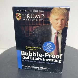 Donald Trump University Blasensicher Immobilien Investment Hörbuch 4 CD Set - Bild 1 von 6