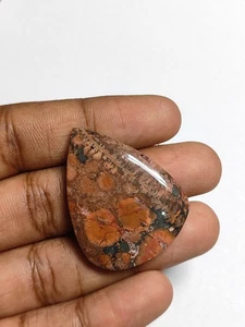 Poppy Jasper Natural Poppy Jasper Cabochon Loose Gemstone Jewelry 51 Ct ME-13895 - Picture 1 of 9
