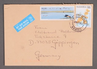 MayfairStamps Namibia 2004 to Goppingen Germany Air Mail Cover aau_85187 - Image 1 of 2