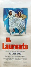 IL LAUREATO LOCANDINA ORIGINALE