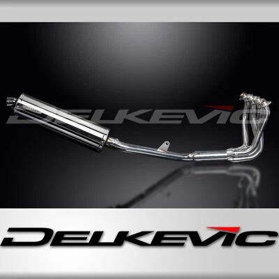 Honda CBR1100XX Blackbird 96-09 полный выхлоп 4-1 18 дюймов овальный глушитель из нержавеющей стали - Изображение 1 из 4