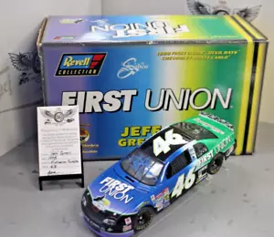 1998 Jeff Green First Union Tampa Bay Devil Rays 1/24 Revell Diecast Autographed - Picture 1 of 3