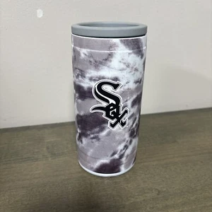 Chicago White Sox Tie Dye 12oz Slim Can Cooler Seltzer Stainless Insulated Claw - Picture 1 of 10