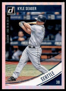 2018 Donruss Season Stat Line #170 Kyle Seager /260