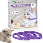 4-Pack Calming Cats Collar for Kitten Small Dog Puppy Pet Adjustable