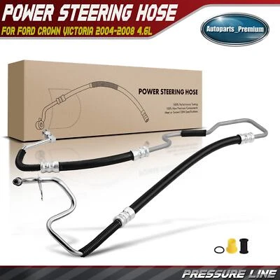 Conjunto de manguera de línea de presión de dirección asistida para Ford Crown Victoria 2004-2008 V8 4,6 L Foto 1 de 4