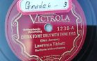 Lawrence Tibbett 78Rpm Single 10-Inch Victrola Records #1238 Drink To Me Only...