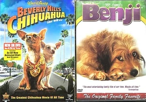 Doggy Double Feature - DVD - Benji + Beverly Hills Chihuahua - Drew Barrymore - - Picture 1 of 1