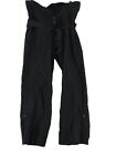 Oasis Women's Suit Trousers Uk 12 Black 100% Cotton Straight Dress Pants