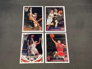 4 CARD 2003-04 04/05 TOPPS CHROME BASKETBALL HINRICH HASLEM KORVER ROOKIE LOT