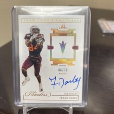 2021 Panini Flawless Collegiate Team Logo Auto Frank Darby /10 🔥🔥