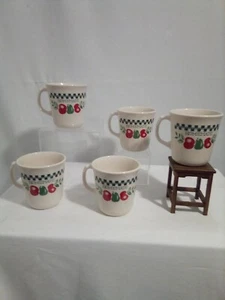 Tazas de té de café de frutas Corning Ware vintage hechas en EE. UU. EC - Imagen 1 de 9