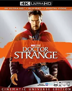 Authentic Marvel Doctor Strange Dr. Strange 4K HD Blu-ray & Digital Copy Code - Picture 1 of 2