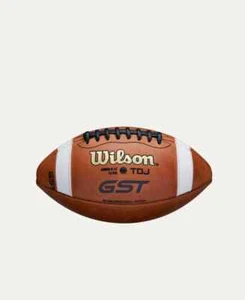 Wilson GST LEATHER TDJ Junior Game Ball Ages 9-12 - Picture 1 of 4