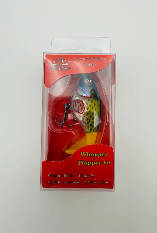 RIVER2SEA WHOPPER PLOPPER BLUEGILL WPL60/28 TOP WATER