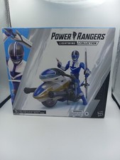 Power Rangers Lightning Time Force Blue Ranger and Vector Cycle
