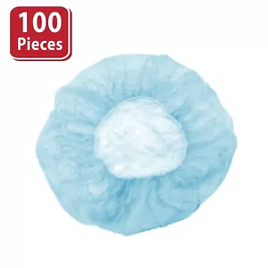 Pack of 100 Dura Net Disposable Bouffant Hair Nets, Adults & Youth - Picture 1 of 16