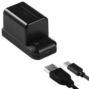 Camcorder Video Digital Camera Travel Charger and 3.7V 2000Mah NP-FV5 plus Li-Io - Picture 1 of 7