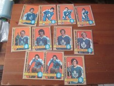 1972 73 OPC O Pee Chee 11 Card Lot Toronto Maple Leafs  Low Kedoe Henderson ZH3