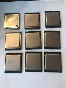 LOT OF 9 Intel Xeon E5-2680 2.7GHz 20MB LGA2011 6-Core CPU Processor SR0KH - Picture 1 of 1