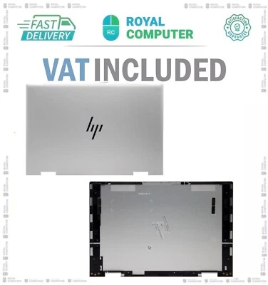 For HP ENVY X360 15-EW0504NZ, 15-EW0504SA Silver LCD Screen Top Cover Lid Silver - Image 1 of 3
