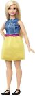 Mattel Barbie Fashionistas #22 Chambray Chic Curvy Blonde Doll - Pkg Damage