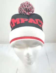 Capamerica Impact Beanie- Black/Red- Excellent Pre-owned Condition Made in USA - Picture 1 of 4