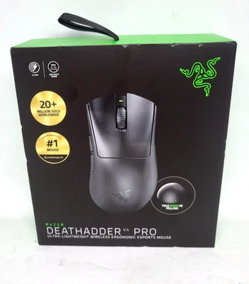 Razer DeathAdder V4 Pro Wireless Esports Gaming Mouse Black Edition - image 1 of 4
