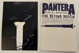 Pantera Far Beyond Driven Vintage 1994 LP Schallplatte 4x6 Promo Foto Postkarte - Bild 1 von 1