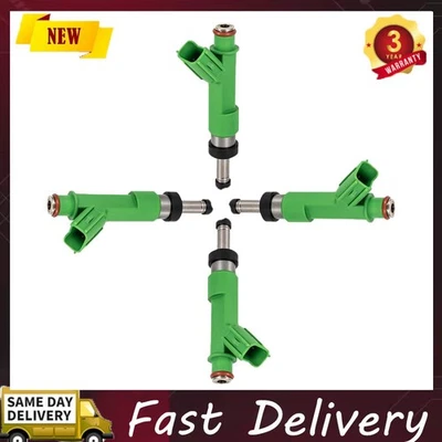 Juego de 4 inyectores de combustible aptos para Toyota Sienna 2,7 L L4 2011 2012 2013 TOTALMENTE NUEVOS Foto 1 de 4