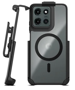 SlimShield Case with Belt Clip Holster for Motorola Moto G (2025) - Picture 1 of 7