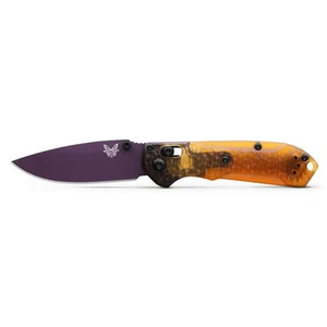 Benchmade Mini Freek® | Purple Cerakote | Ultem Folding Knife - SHOT SHOW 2025 L - Picture 1 of 6
