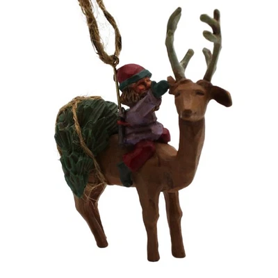 Hallmark Ornament: 1995 Home From the Woods, QXC1059 Foto 1 de 2