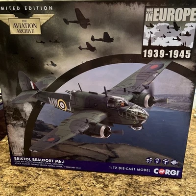 Corgi Aviation AA28902 Bristol Beaufort MK.I, 1939-1945 Foto 1 de 4