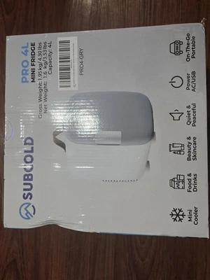 Mini Nevera Subcold Pro4 4L USB y AC, Blanca, para Cuidado de la Piel y Traver Foto 1 de 3