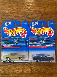 Hot Wheels 1999 First Editions 1970 Chevelle SS/'70 Chevelle - Picture 1 of 1