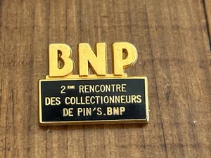 PINS PIN BANQUE BANK  BNP PIN'S SUR PIN'S VERSION DORE - Picture 1 of 1
