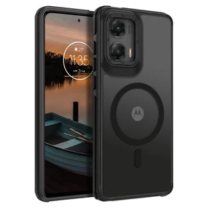 Für Moto G Stylus 5G (2024) Hülle Magnet MagSafe Stoßfest Slim Handy Cover - Bild 1 von 8