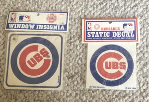 Chicago Cubs Window Insignia And Static Decal - Bild 1 von 3