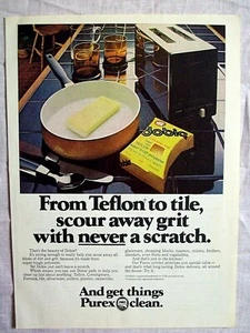 1977 Magazine Advertisement Page Purex Dobie Cleaning Pad Sponge Vintage Ad - Picture 1 of 1