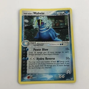 Team Aqua's Walrein 6/95 Team Magma & Team Aqua Set Holo Rare Pokemon TCG MP - Picture 1 of 4
