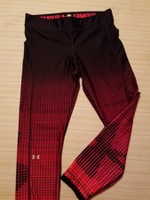 Calça Tight Ua Armour Fly Fast Feminina Under Armour Womens Xs Heatgear Graphic Printed Ankle Crop Running Tights 910 For Sale Online Ebay