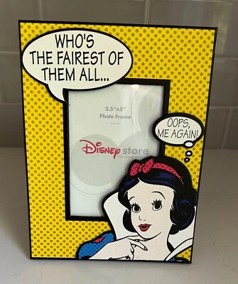 Marco de fotos de Blancanieves Disney foto de 3,5 x 5 “Quién es el más justo de todos…” Foto 1 de 4