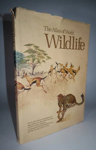 1973 The Atlas of World Wildlife Foreword J Huxley Large Poster Ethiopian Animal - Picture 1 of 14