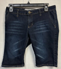 VIP Jeans Street Denim  - Women's Dark Wash Jean Shorts - Women's Size 9/10