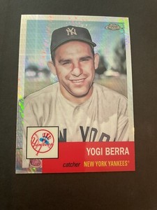 2022 Topps Chrome Platinum Anniversary #8 Yogi Berra Prism Refractor