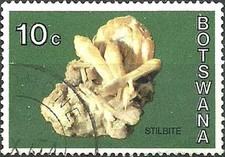 Timbre Minéraux Botswana 272 o (45443AC)